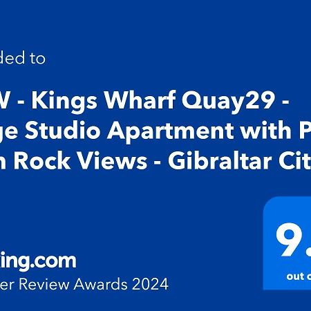 Kings Wharf Quay29 - Large Studio Apartment With 3 Pools - Gym - Rock Views - Holiday And Short Let Apartments In Гибралтар Екстериор снимка